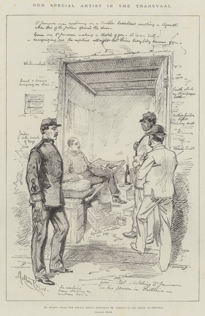 Nos artistes spéciaux au Transvaal - Melton Prior